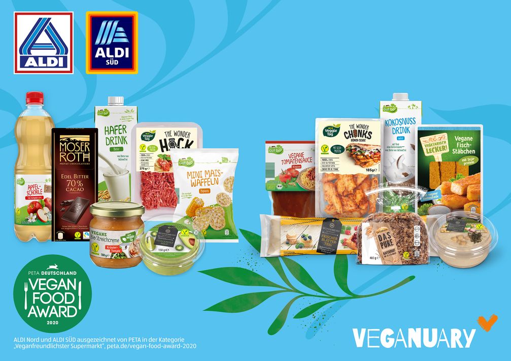 ALDI beim Veganuary dabei