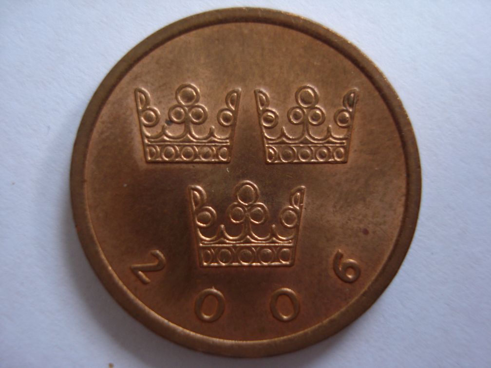 Eine halbe schwedische Krone
