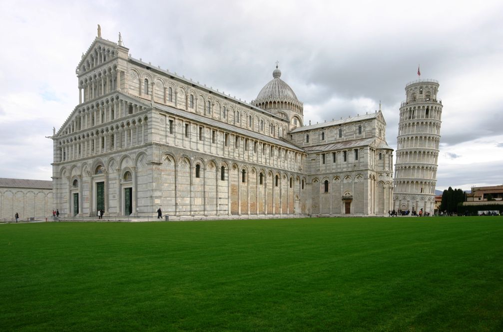 Dom und Schiefer Turm von Pisa in der Toskana