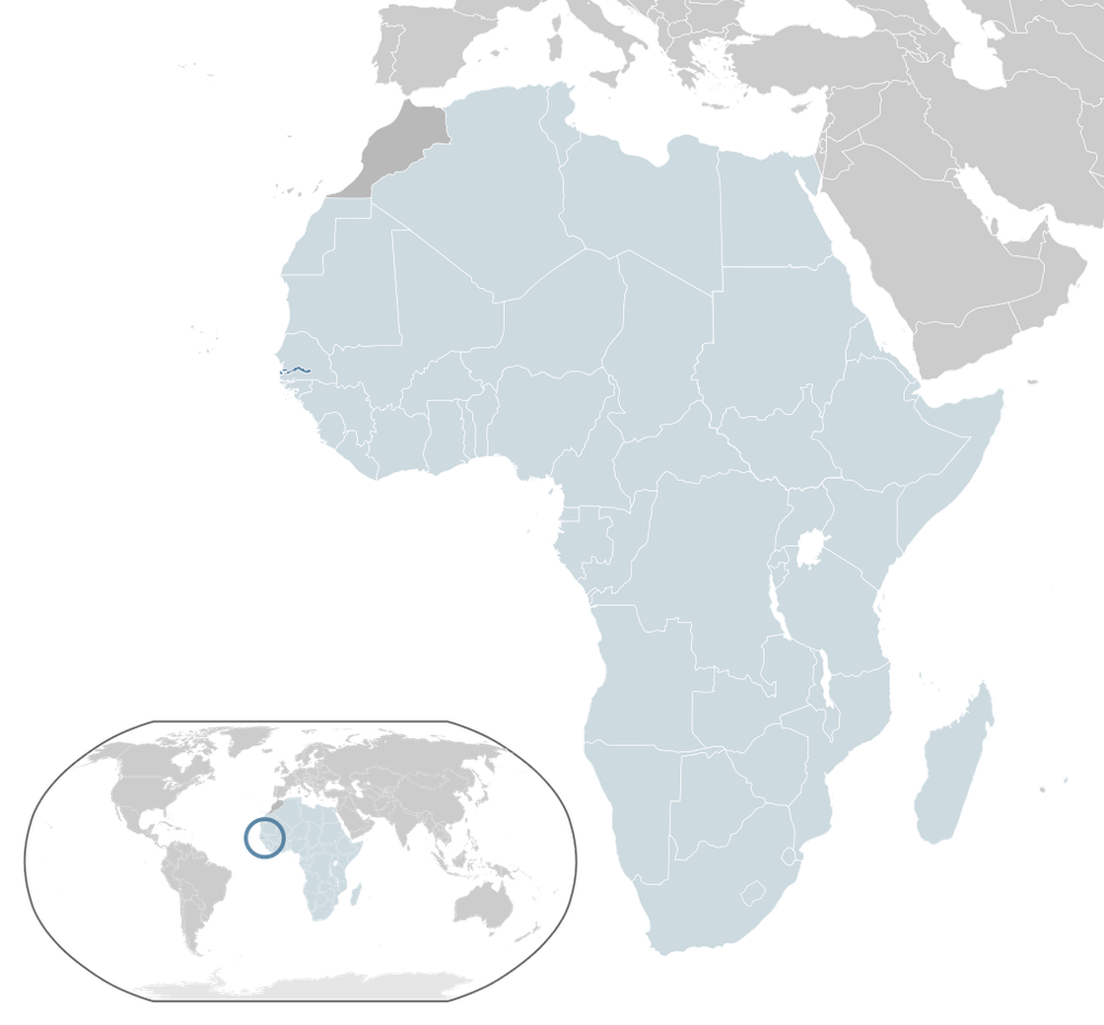 Gambia in Afrika