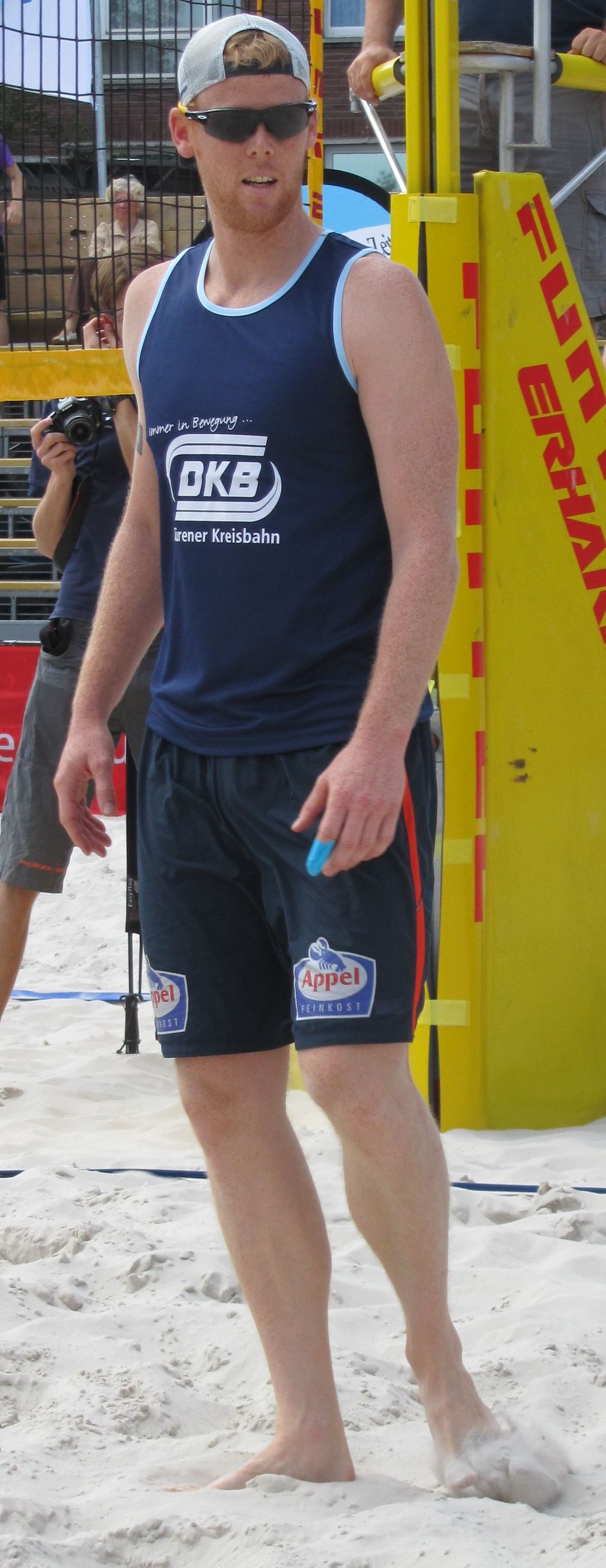 Jonas Reckermann beim DKB-Beach-Cup 2011