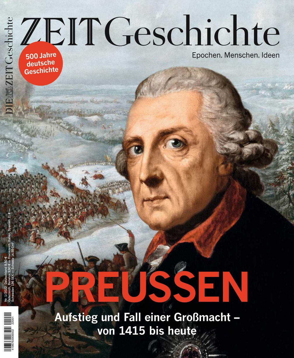 Cover ZEIT GESCHICHTE 1/2011 (EVT 8. Februar 2022) Bild: ZEIT GESCHICHTE Fotograf: DIE ZEIT