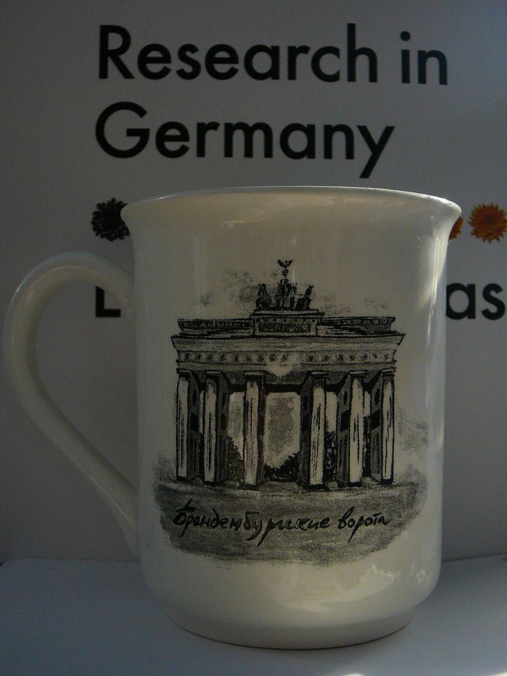 Eine Tasse im DAAD in der deutschen Botschaft in Moskau