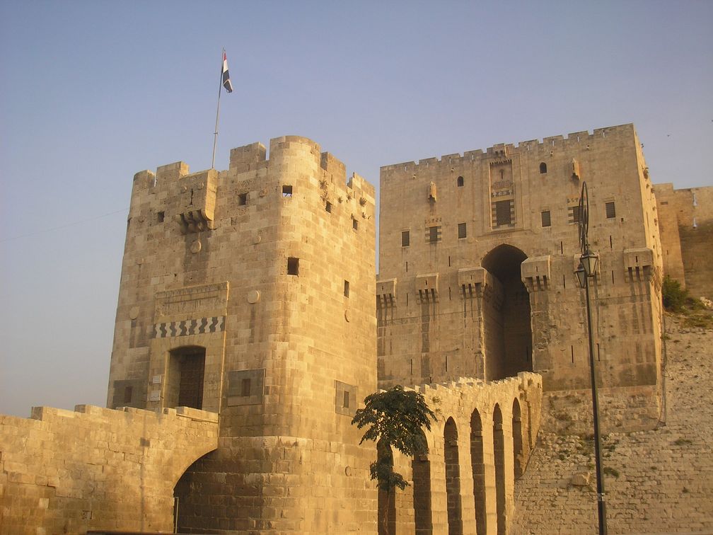 Portal der Zitadelle von Aleppo