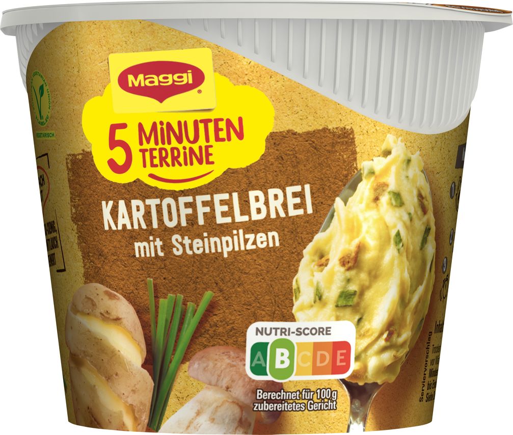 MAGGI_5MT_Kartoffelbrei mit SteinpilzenBild: Nestlé Deutschland AG Fotograf: Nestlé Deutschland AG