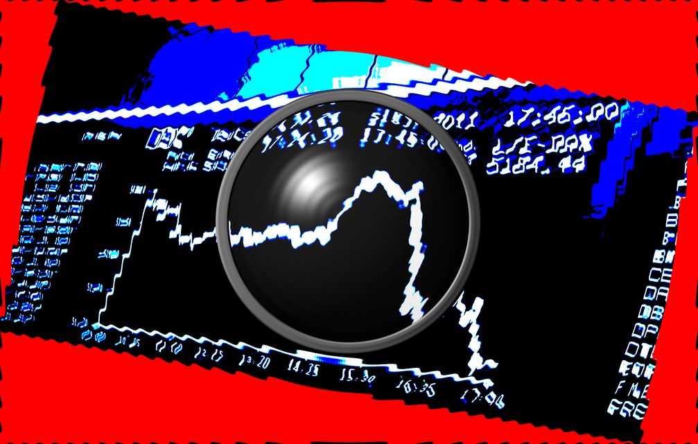 DAX (Deutscher Aktienindex) & Börse, Crash(Symbolbild)