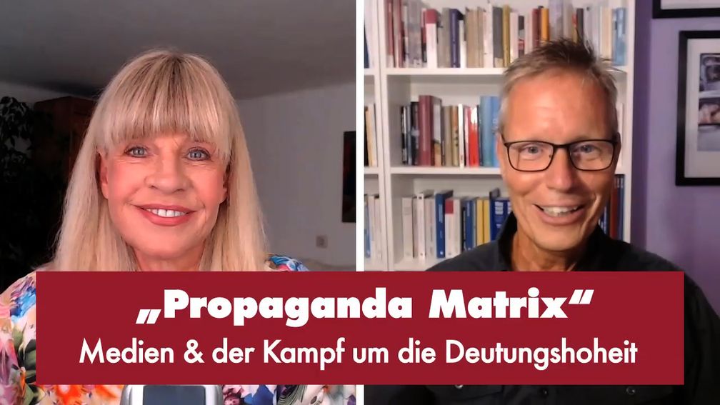 Bild: Screenshot Video: "„Propaganda Matrix“ - Punkt.PRERADOVIC mit Prof. Dr. Michael Meyen" (https://odysee.com/@Punkt.PRERADOVIC:f/Meyen:b) / Eigenes Werk