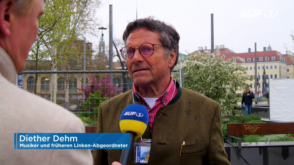 Diether Dehm (2025) Bild: AUF1 / Eigenes Werk