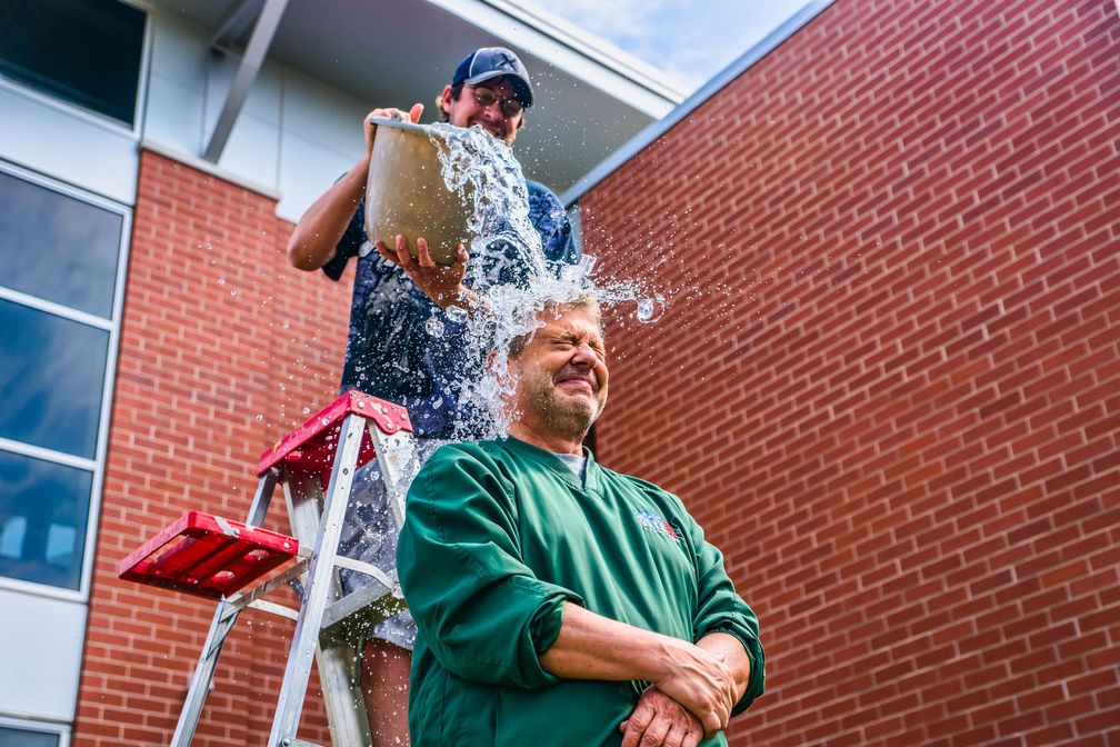 ALS Ice Bucket Challenge.