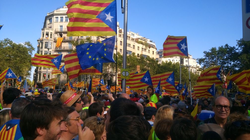 Diada Nacional de Catalunya, Barcelona, September 2017