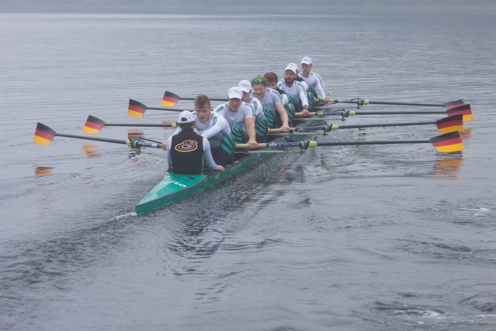 Deutschland-Achter auf dem Ratzeburger See