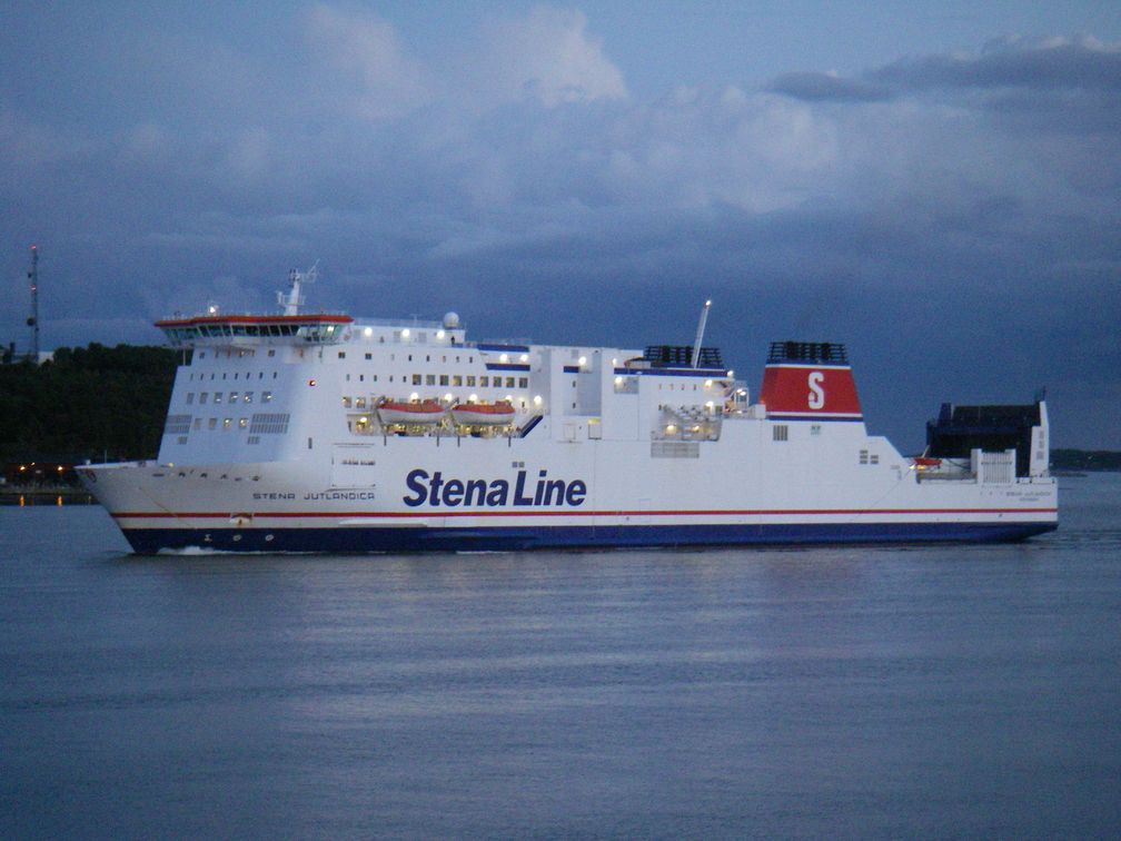 Stena Jutlandica im Hafen von Göteborg