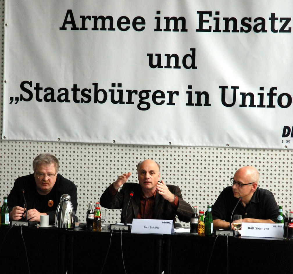 Jürgen Rose, Paul Schäfer und Ralf Siemens (v.l.n.r.), 2011