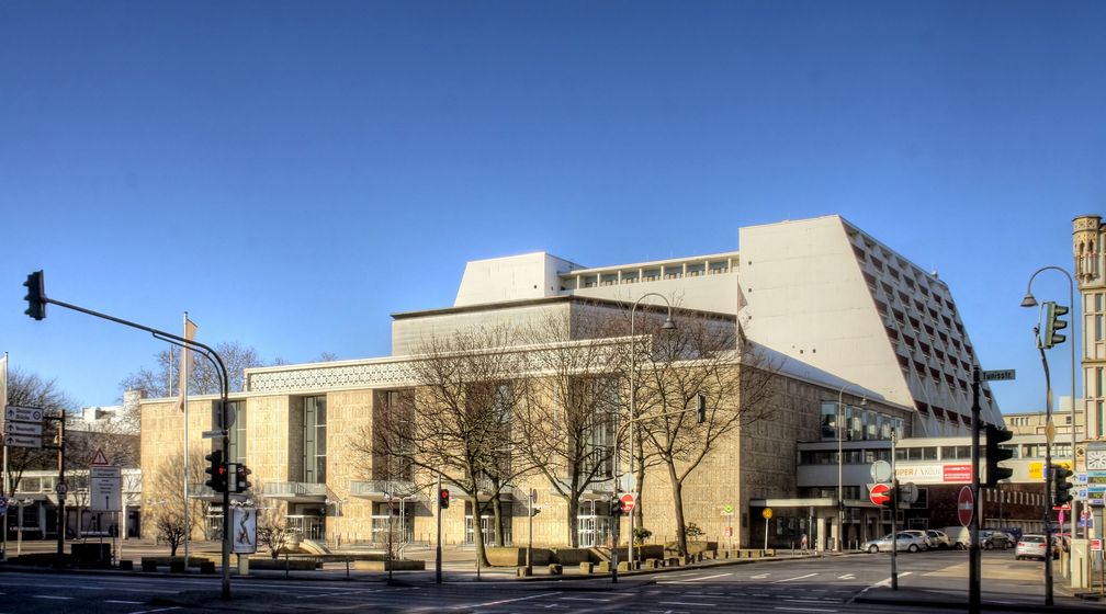 Das Kölner Opernhaus am Offenbachplatz