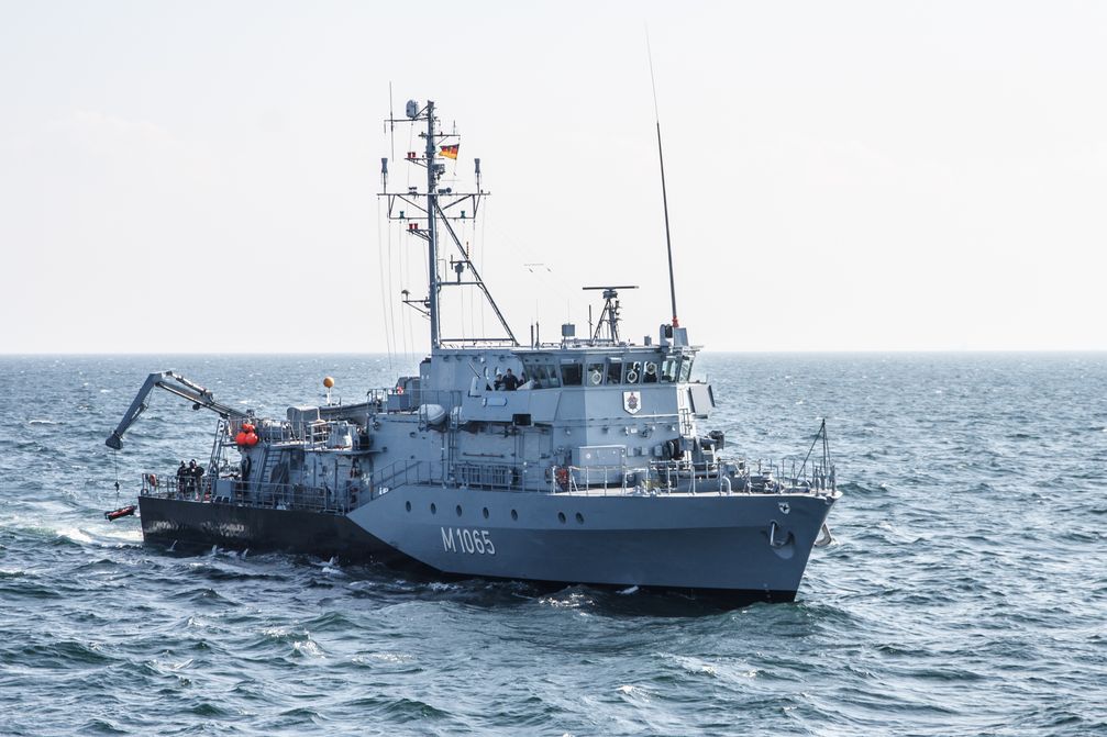 Minenjagdtboot M1065 Dillingen Bild: Bundeswehr