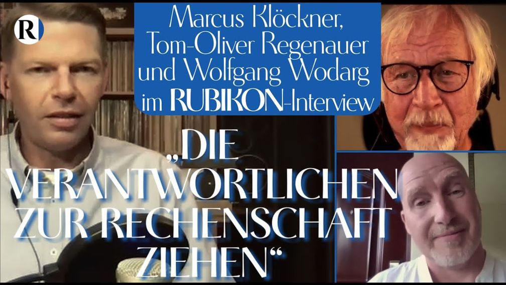 Bild: SS Video: "RUBIKON: Im Gespräch: „Die Verantwortlichen zur Rechenschaft ziehen“ (W. Wodarg, M. Klöckner etc.)" (https://youtu.be/tCGBI3xjp_Q) / Eigenes Werk