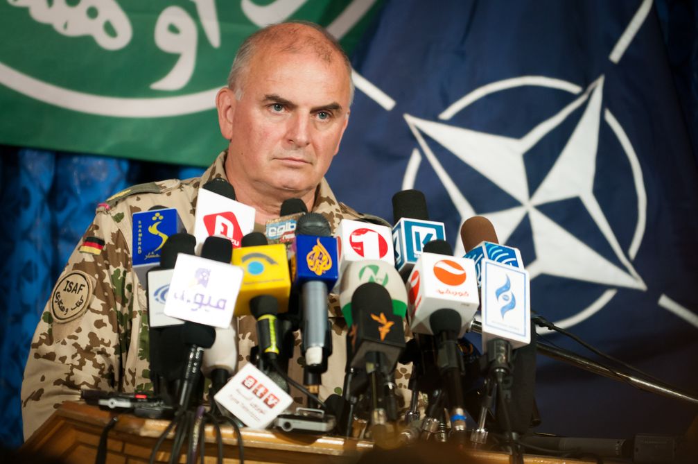 Carsten Jacobson in Afghanistan, 2012