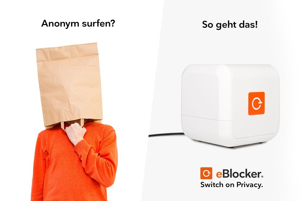 Anonym surfen? So geht das! Bild: "obs/eBlocker GmbH/Copyright: eblocker 2017"