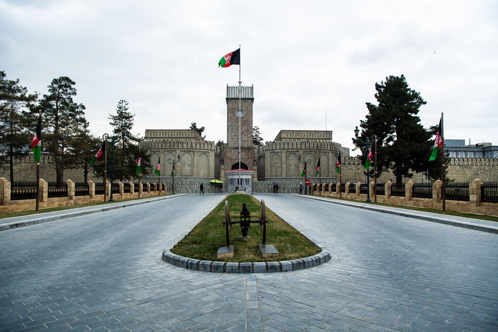 Der Arg in Kabul (Präsidentenpalast) in Afghanistan