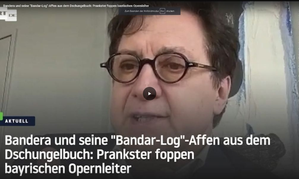 Bild: Screenshot RT DE / Eigenes Werk