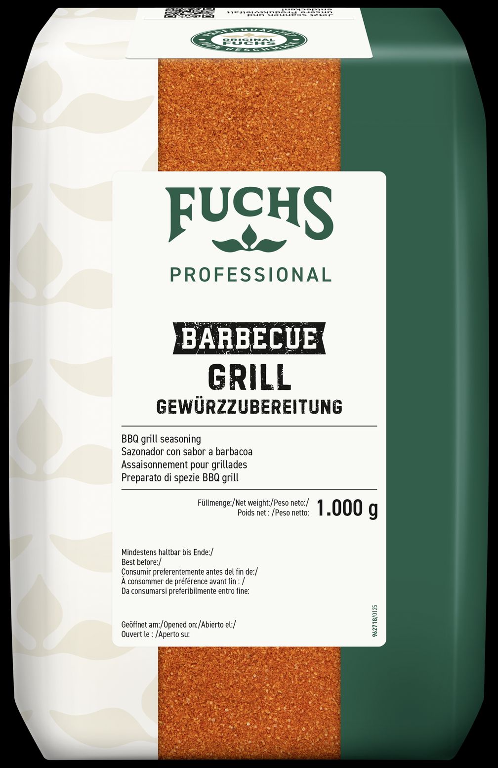 Packshot Fuchs Professional Barbecue Grill Gewürzzubereitung Bild: Fuchs Foodservice GmbH Fotograf: Fuchs Foodservice GmbH