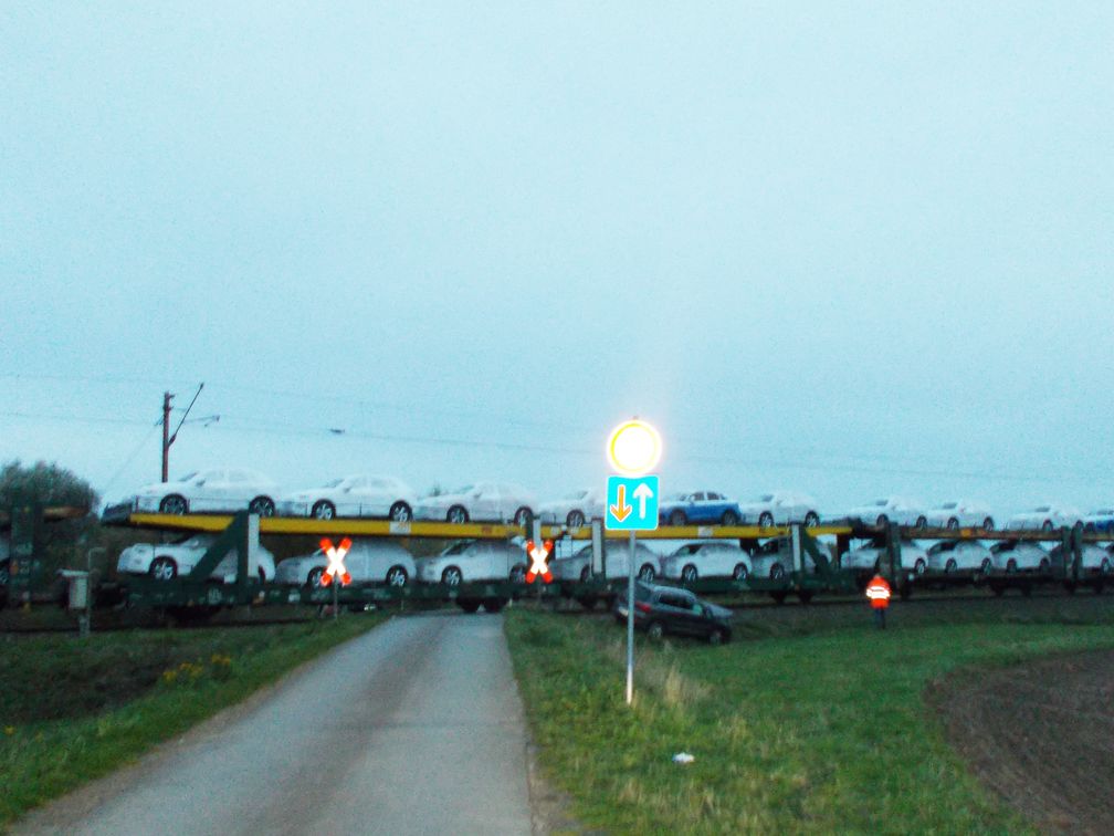 Unfallstelle Petershagen Döhren Bild: Polizei