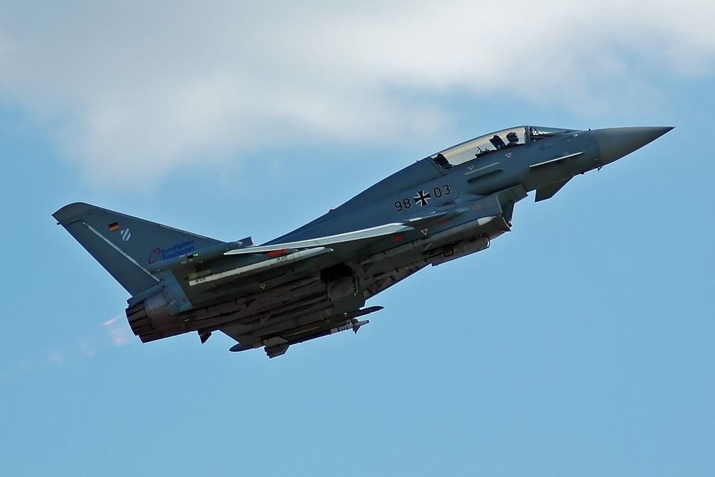 Eurofighter Typhoon im September 2007