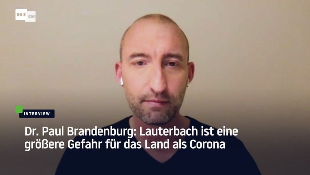 Paul Brandenburg (2022) Bild: Screenshot RT DE / Eigenes Werk