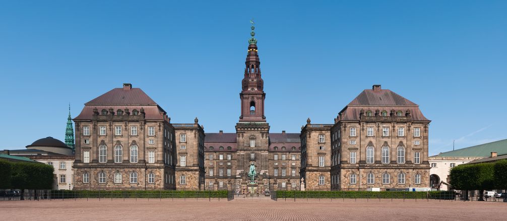 Ehrenhof von Schloss Christiansborg, 2014