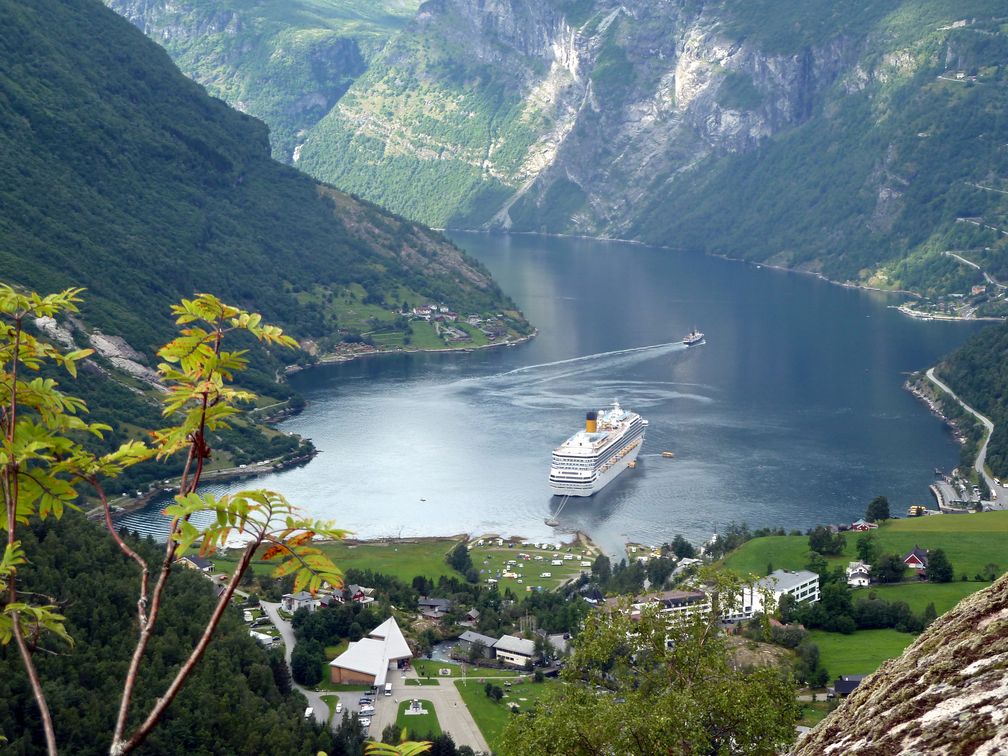 Die Costa Magica in Norwegen (Symbolbild)