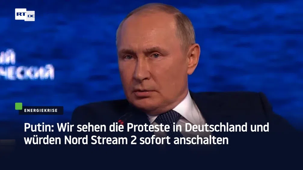 Bild: Screenshot RT DE / Eigenes Werk