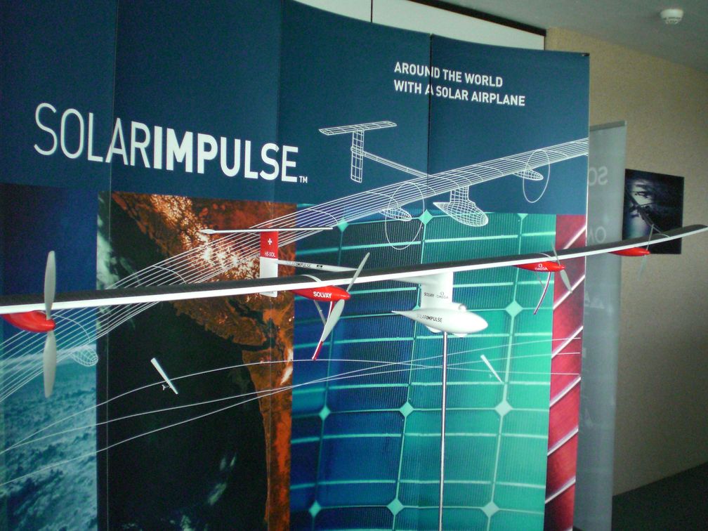 Solar-Impulse-Modell Bild: SolarImpulse - wikipedia.org