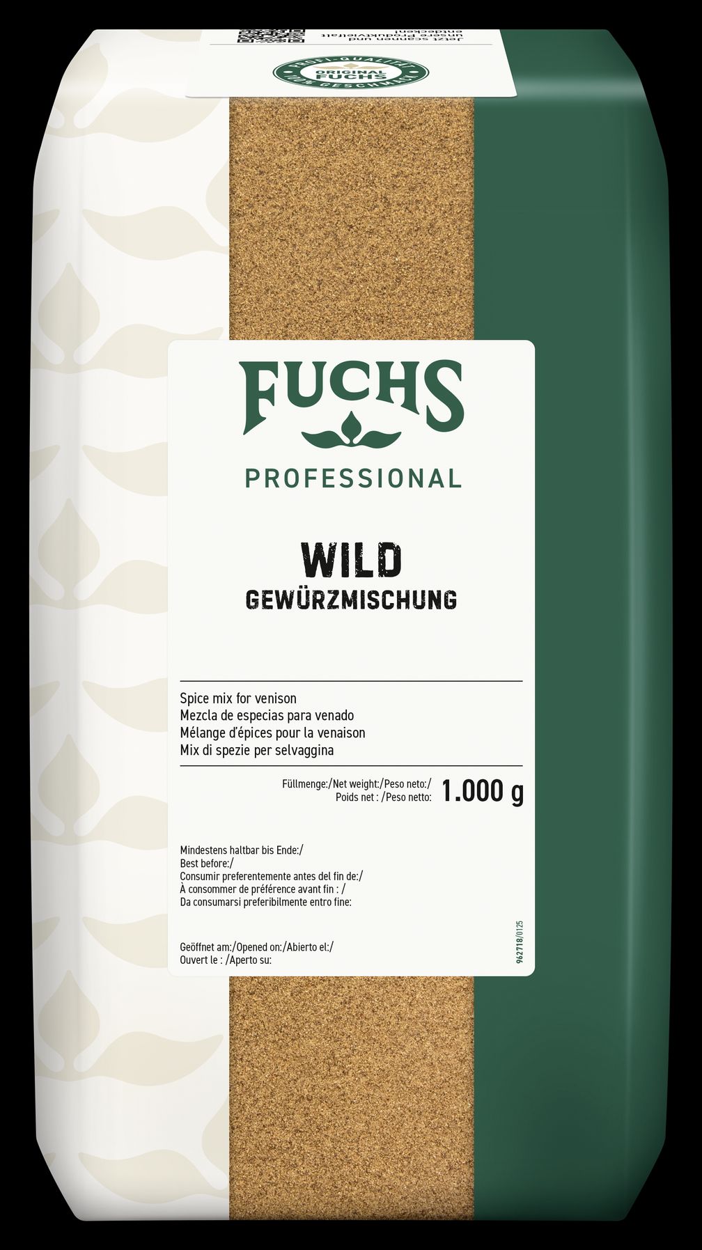 Packshot Fuchs Professional Wild Gewürzmischung  Bild: Fuchs Foodservice GmbH Fotograf: Fuchs Foodservice GmbH