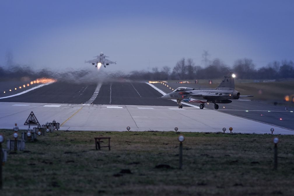 MAGDAY 2020 Fliegerhorst Schleswig Jagel Saab 39 Gripen von HUN und CZE mit TORNADO Übung Taktisches Luftwaffengeschwader 51 "Immelmann"