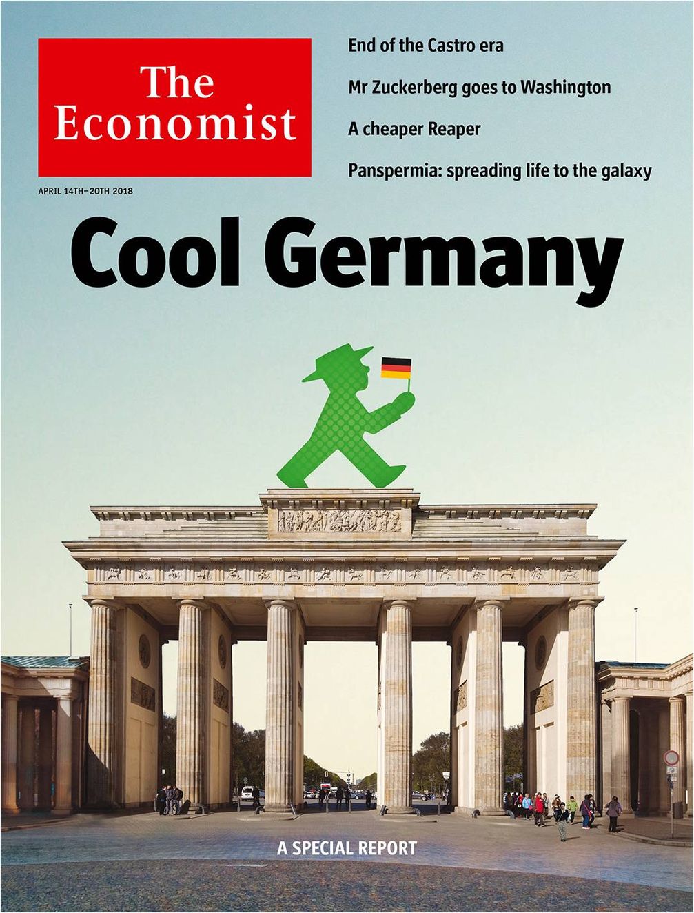 The Economists Special Report "The new Germans" Bild: "obs/The Economist"