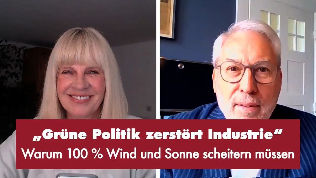 Bild: SS Video: "„Grüne Politik zerstört Industrie“ - Punkt.PRERADOVIC mit Prof. Dr. Fritz Vahrenholt" (https://youtu.be/qpRyiD4KQHc) / Eigenes Werk