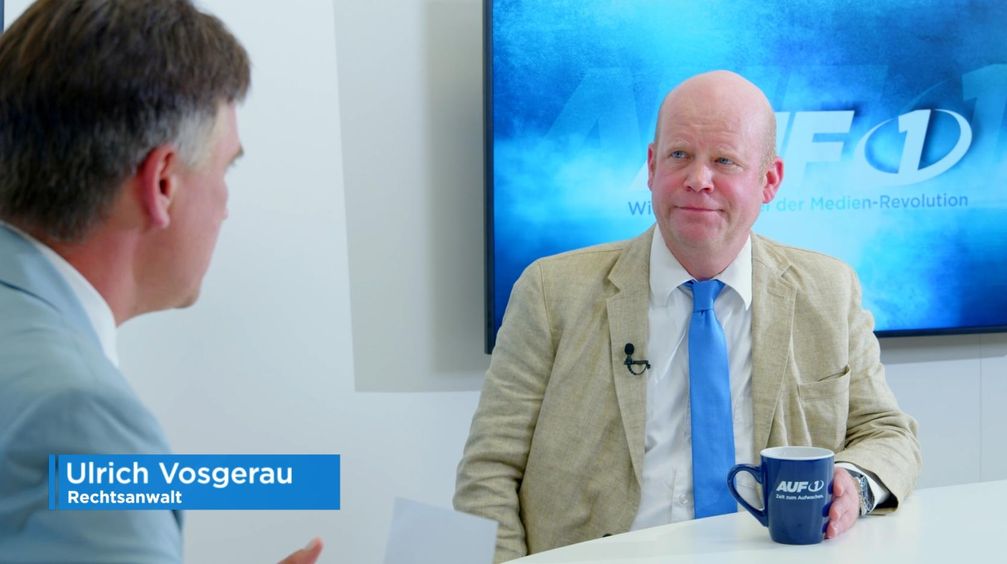 Dr. Ulrich Vosgerau (2025) Bild: AUF1 / Eigenes Werk