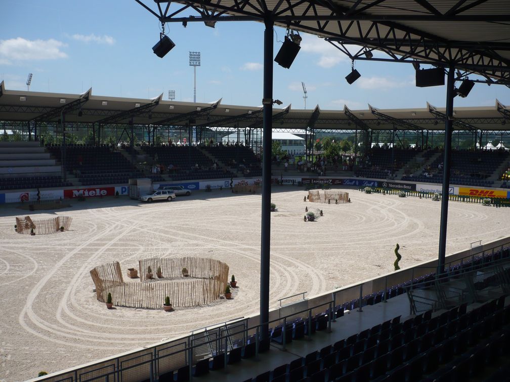 Dressurstadion während des CHIO Aachen 2008