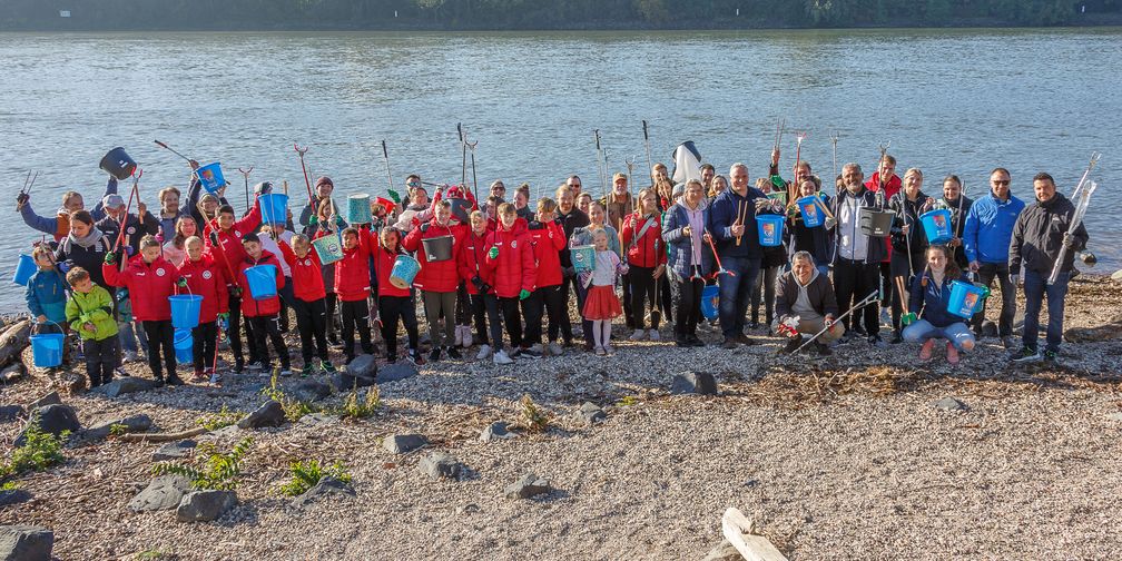 Die HelferInnen des Cleanups Bild: BRITA SE Fotograf: Lothar Rehermann