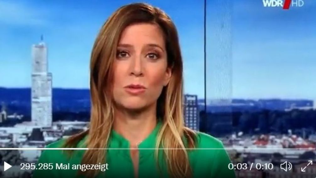 Screenshot der WDR-Sendung "Lokalzeit"  Bild: Screenshot: Twitter/ Penelopee / RT