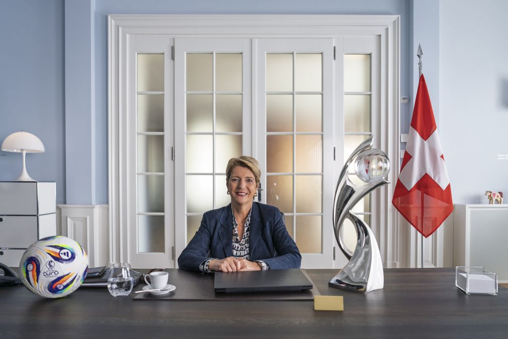 Karin Keller-Sutter (2025) Bild: Switzerland Tourism Fotograf: André Meier