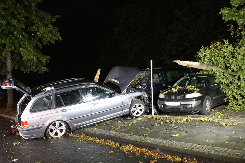 Verkehrsunfall Paulstraße Bild: Polizei