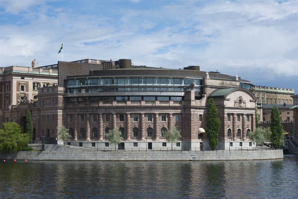 Das Reichstagsgebäude Riksdagshuset