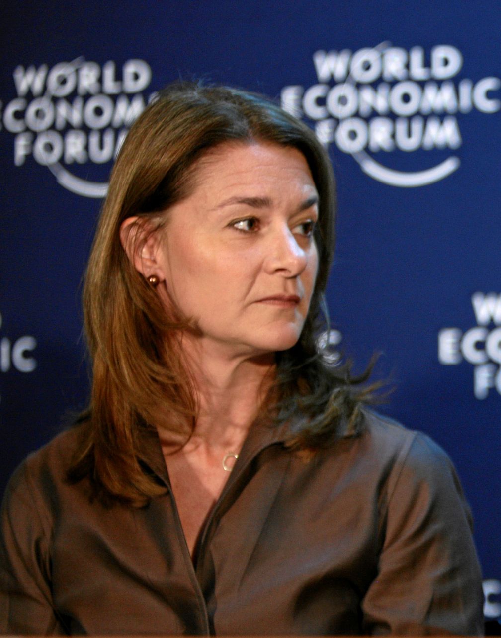 Melinda Gates 2009 in Davos