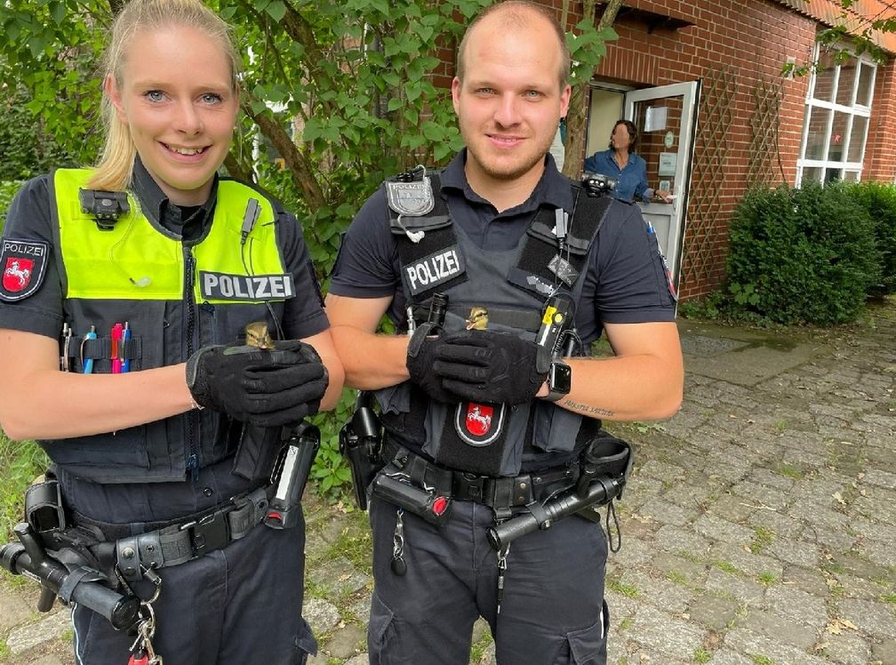 Entenküken Bild: Polizei