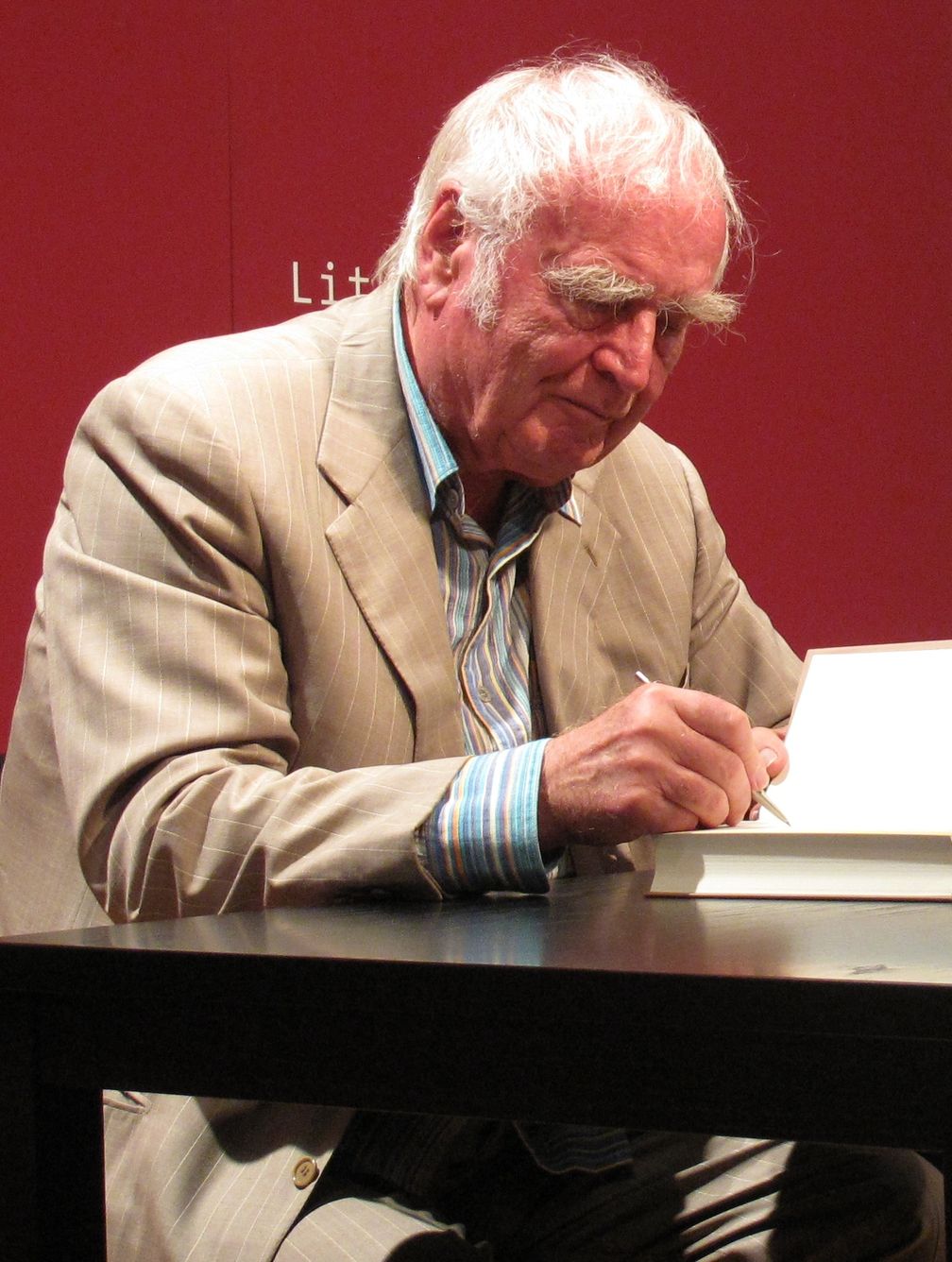 Walser 2011 im Literaturhaus München