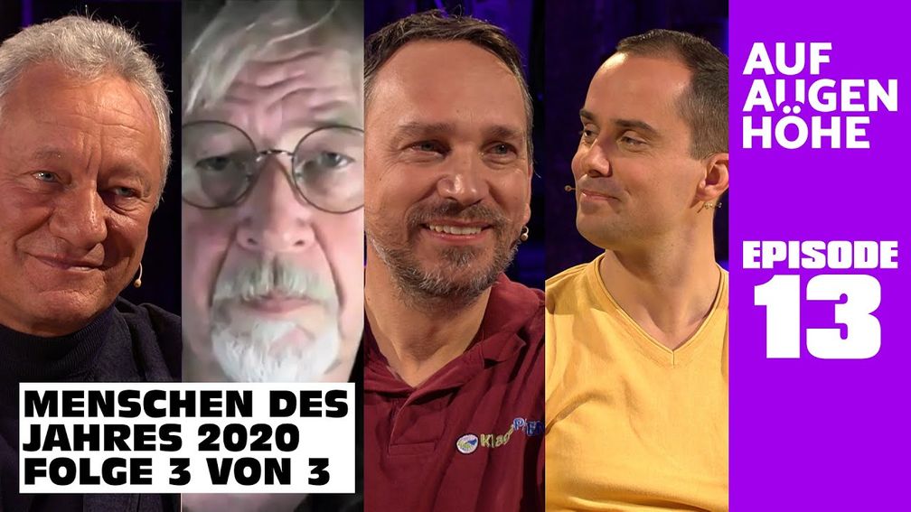 vlnr.: Karl Hilz, Wolfgang Wodarg, Ralf Ludwig und Samuel Eckert (2020)