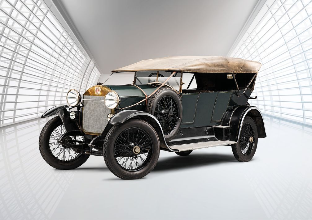 Laurin & Klement RK/M (1921) Bild: SMB Fotograf: Skoda Auto Deutschland GmbH