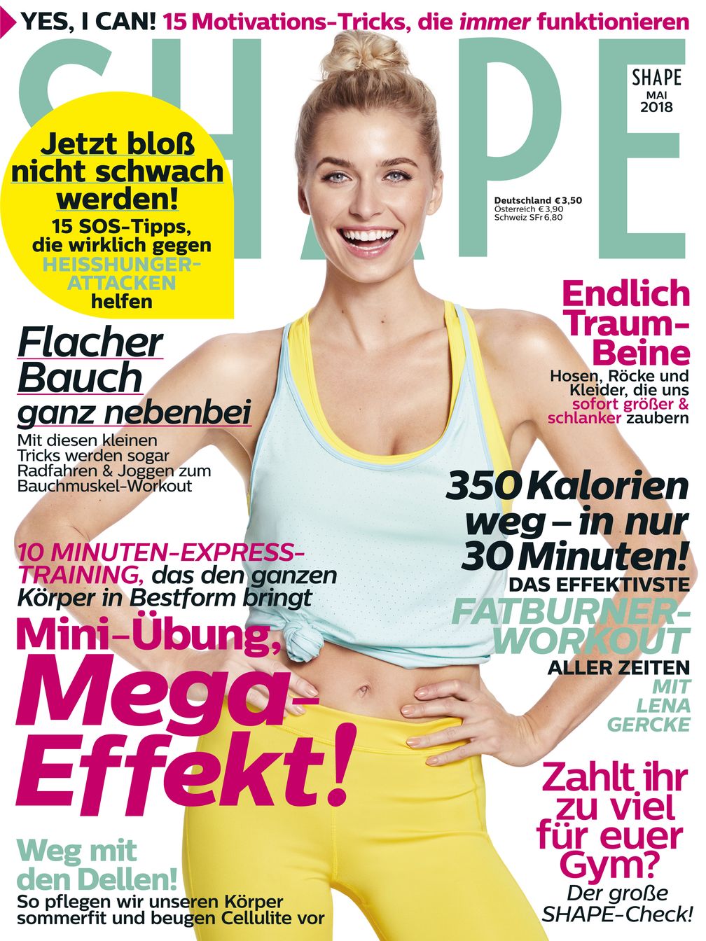 Shape Cover Mai / Bild: "obs/Bauer Media Group, Shape"