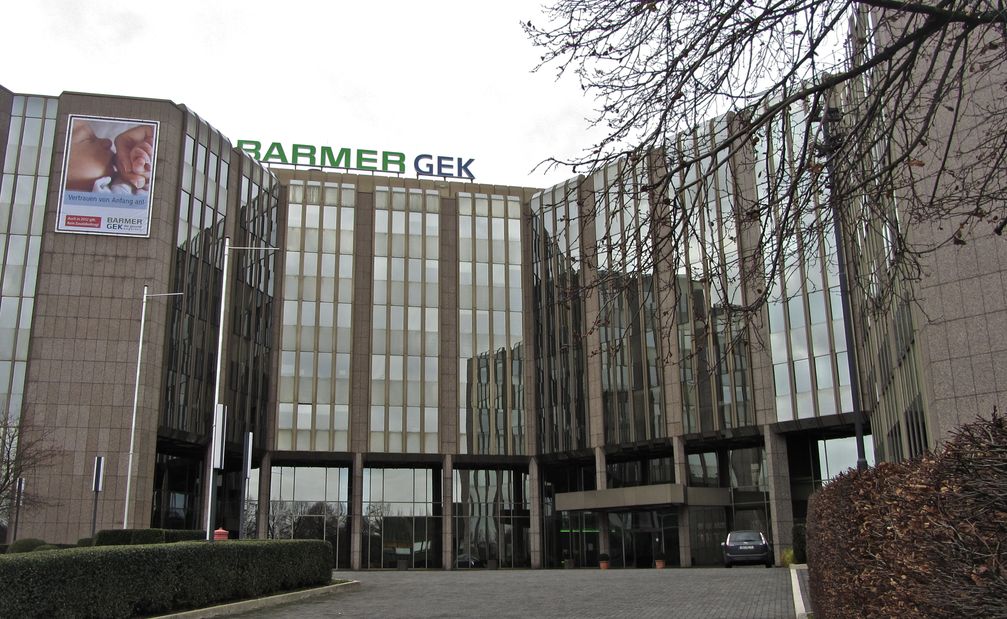 Hauptverwaltung der Barmer GEK am Standort Wuppertal